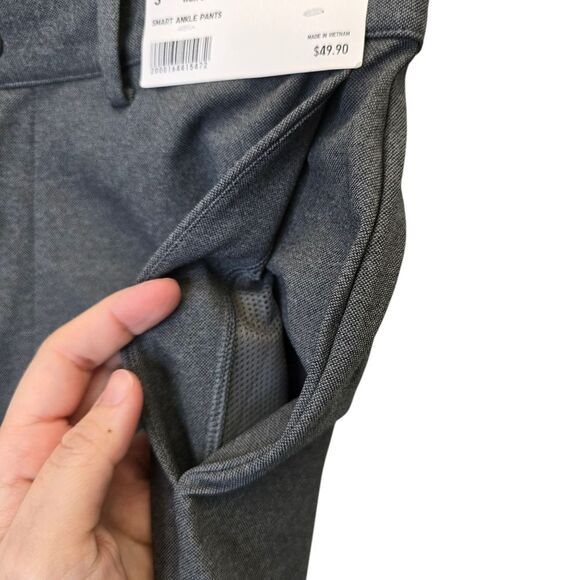 NWT Uniqlo Women's S Smart Ankle 2-Way Grey Stretch Dress Pants - Picture 13 of 16